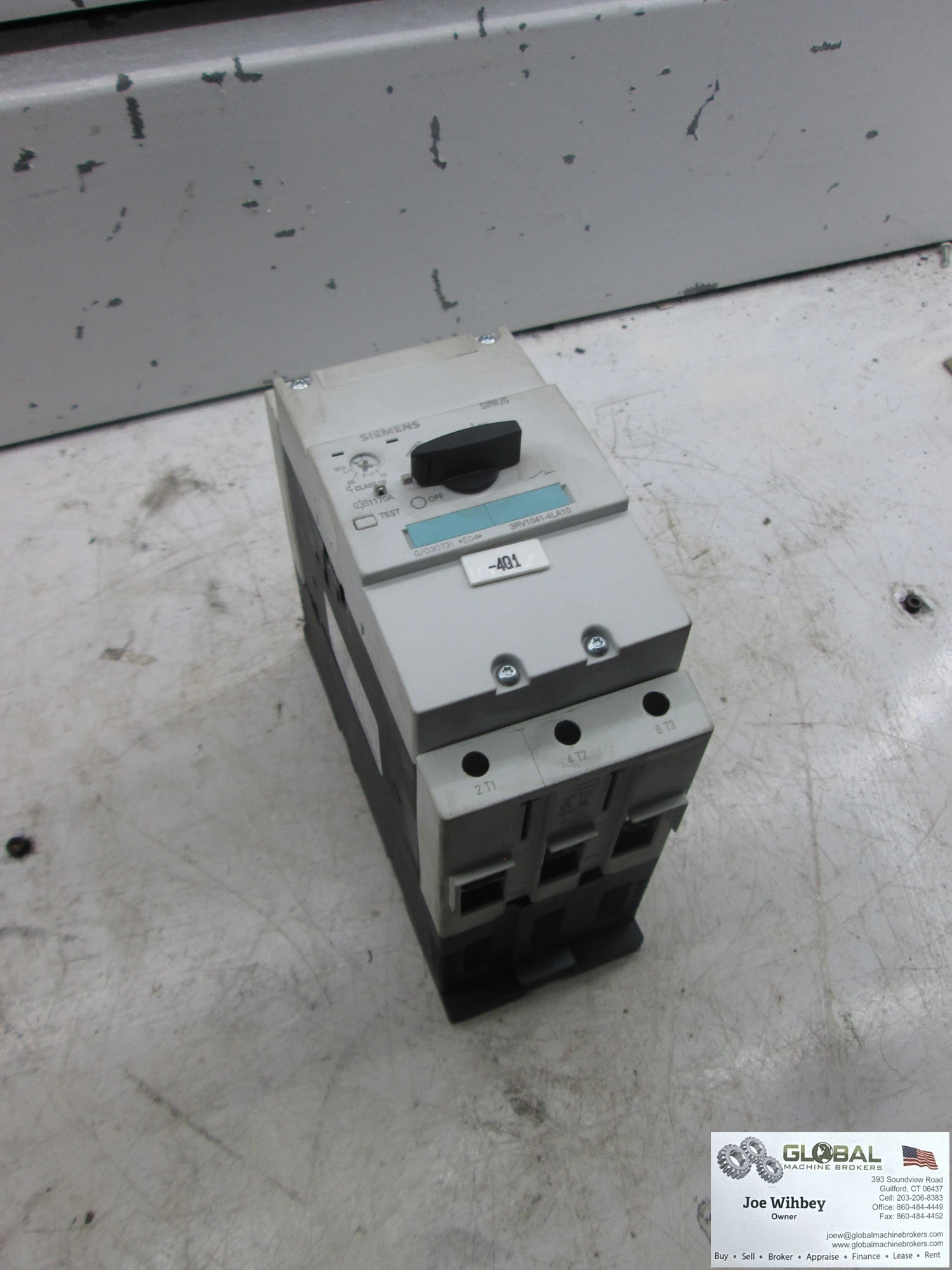 Siemens 3RV1041-4LA10 Circuit Breaker 690 Volt