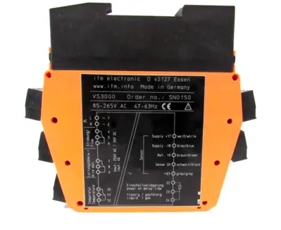 USED IFM EFECTOR VS3000 FLOW MONITOR