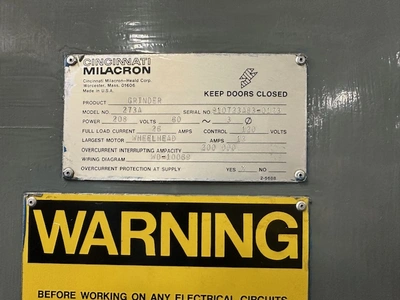 USED HEALD - CINCINNATI MILACRON 273A