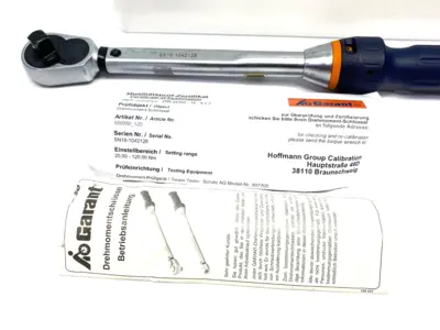 USED GARANT AUTOMATIC TRIGGERING TORQUE WRENCH W SETTING SCALE