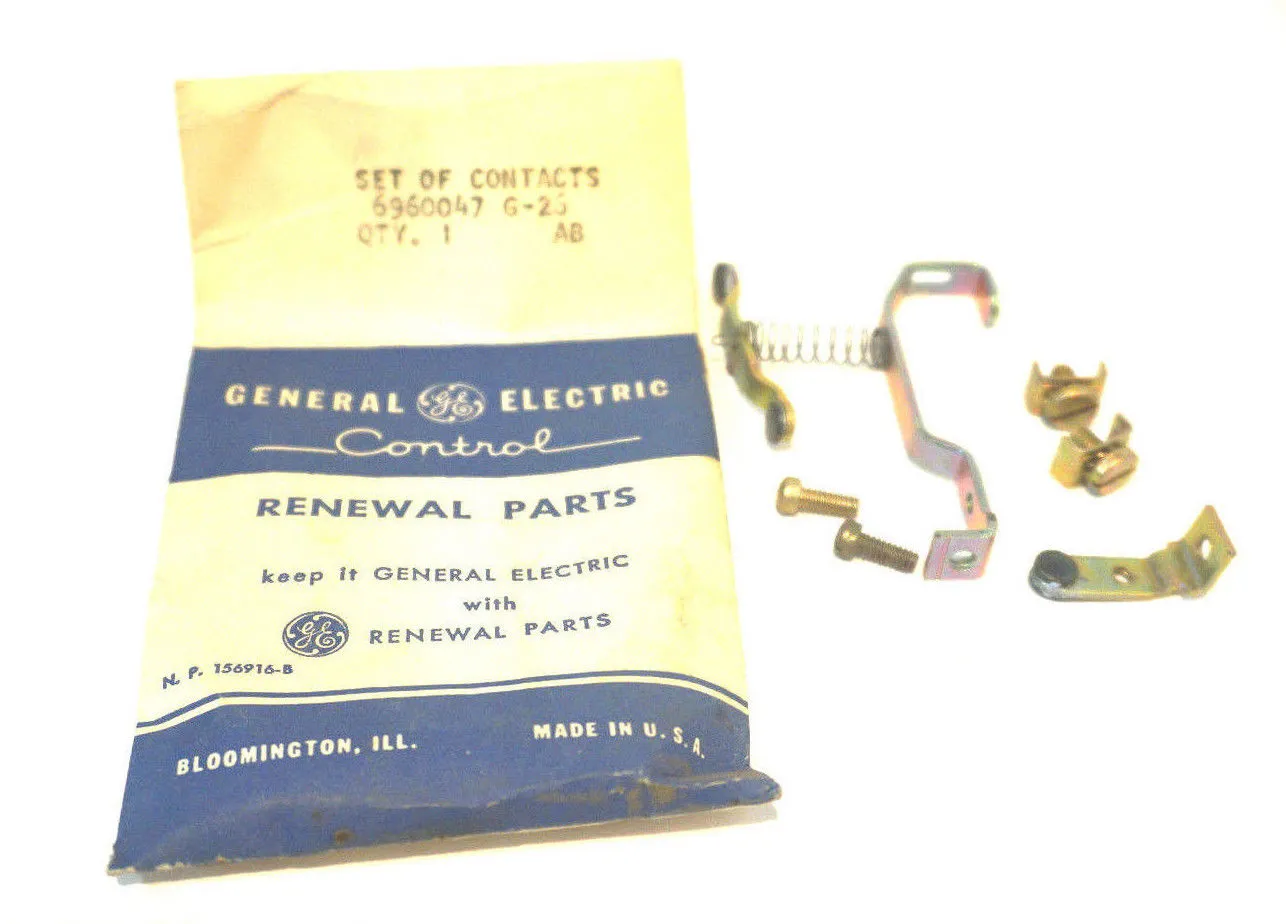 NEW GENERAL ELECTRIC 6960047 G-26 STARTER CONTACT KIT 6960047G26