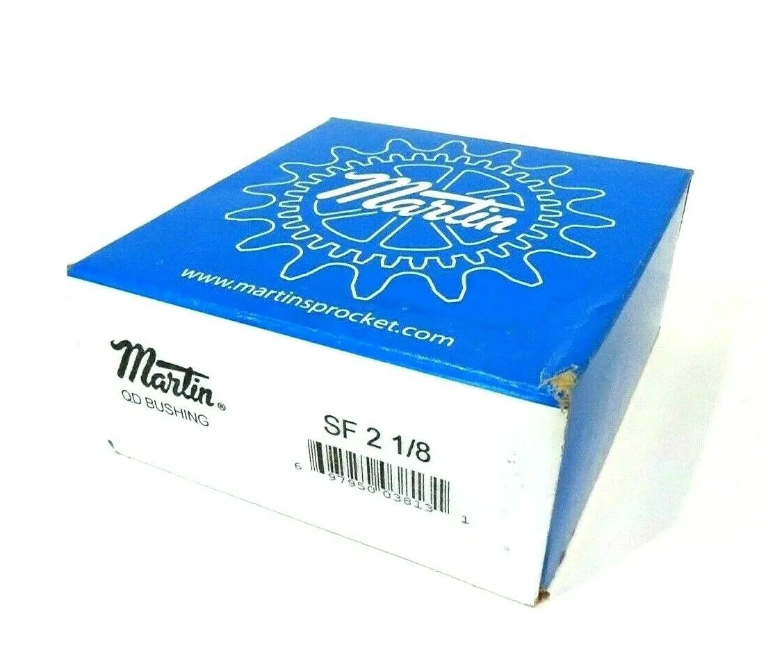 NEW MARTIN SPROCKET SF 2 1/8 QD BUSHING SF218