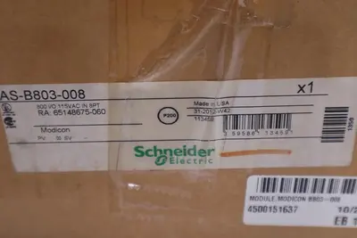Gould Modicon AS-B803-008 B803 115-VAC Input Module STOCK G397