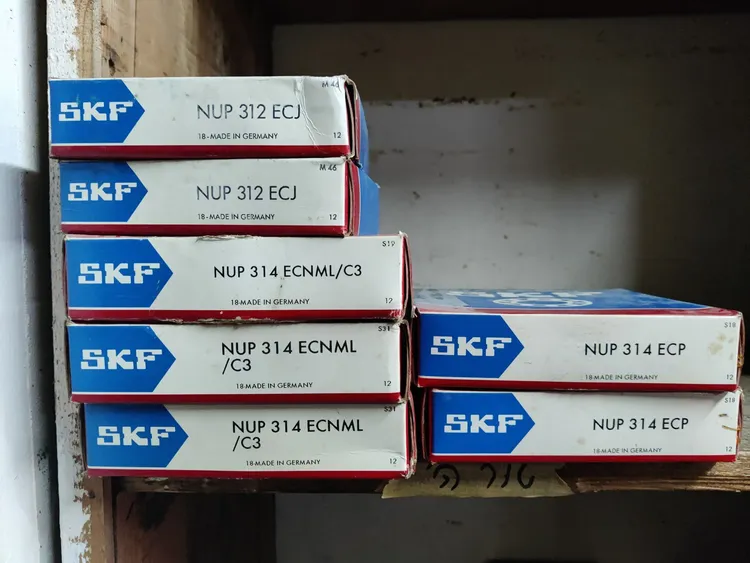 New | in-Stock SKF NUP 312 ECJ + NUP 314 Bearings IL | J. Stern & Son - Agencies #420144