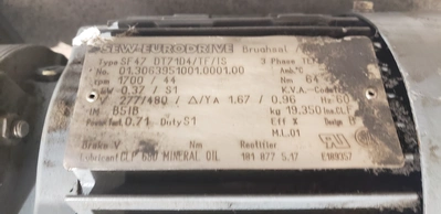 SEW Electric Motor SF47DT71D4/TF/IS