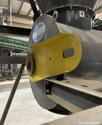 Industrial Cyclone Dust Collector 72" to 24" with Rotary Airlock