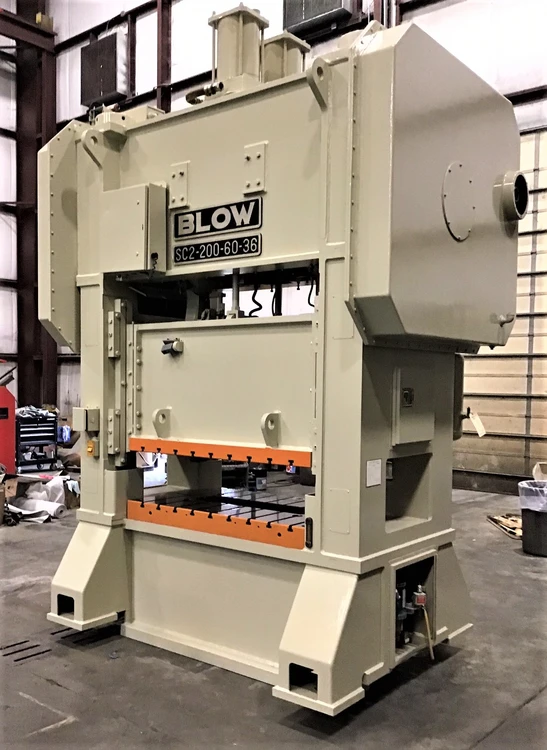 Used 2001 BLOW PRESSES BLOW SC2-200-60-36 PRESS Straight Side Presses | Alma Machinery #898756