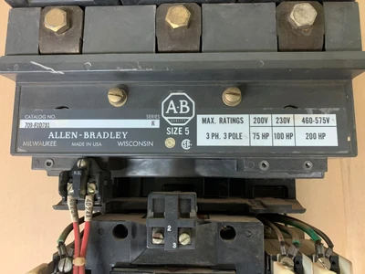 Allen-Bradley size 5 Starter Cat.# 709-FOD731