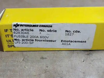 NEW BUSSMANN LPJ-200SP