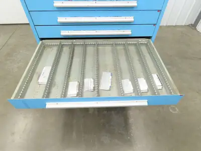 Nu-Era Modular Tool Storage Cabinet 10 Drawer 45x28x61" Stanley Vidmar Lista