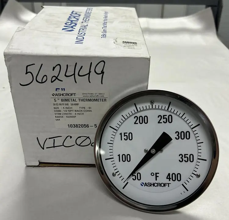 Used ASHCROFT 50-EI-60-R-040 Temperature/Pressure Ohio US | Surplus Asset Holdings #1238911