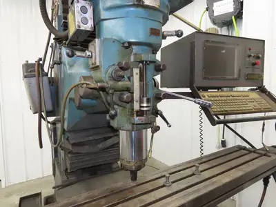 Servo Servo II Knee Mill Milling Machine 10X54" Bed 5Hp 240VAC 3Ph *Read