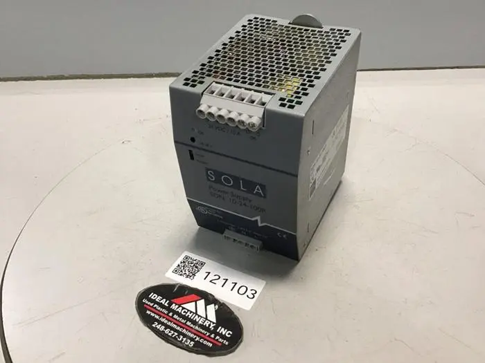 Used SOLA SDN10-24-100P Power Supplies Michigan US | Ideal Machinery #703530