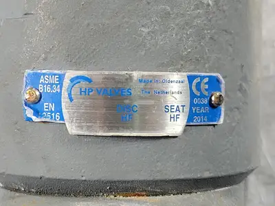 2" Class 2500 Globe Valve B16.34