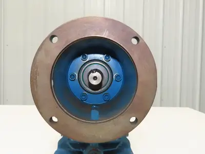 Cone Drive MSH030-1 Worm Gearbox 60:1 Reducer 19rpm 1.15Hp 1-1/2" Hollow Shaft