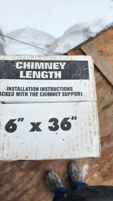 SuperVent 6" x 36" Chimney Length JSC6SA3
