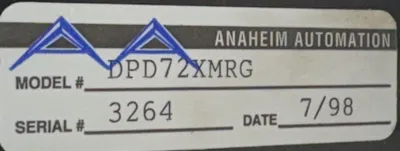 Anaheim Automation DPD72XMRG Electrical/PLC/Automation | ESS Industrial Equipment Sales (8)