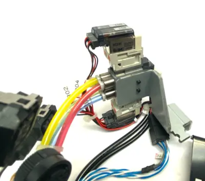 USED FANUC CABLE AND PANEL ASSEMBLY