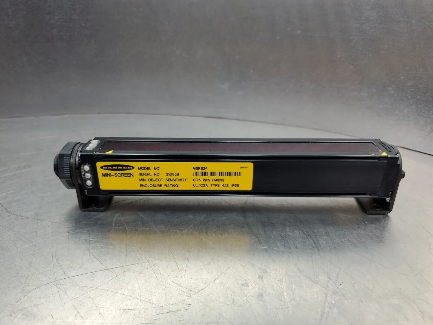 Banner MSR824 Mini Screen Receiver. 5E-24