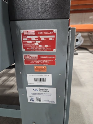 Used SEALED AIR / SHANKLIN A-27A Shrink Wrappers Ontario CA | Crawford Packaging #1276196