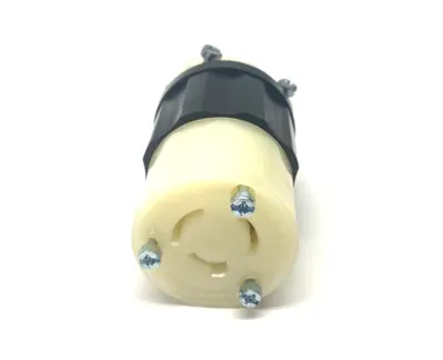 7314-C | Leviton  Locking Connector, 3-Pole 3-Wire 20A 125/250V #18-10 AWG - New