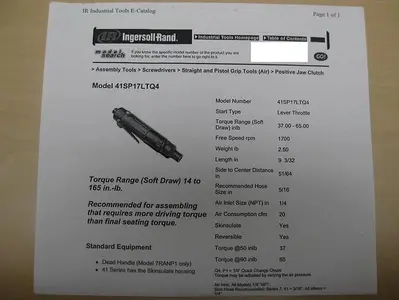 NEW INGERSOLL RAND 41SP17LTQ4