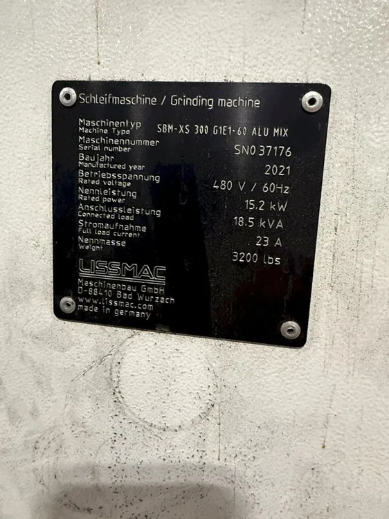 Used LISSMAC SBM-XS 300 G1E1 ALU MIX Deburring Machines Ohio US | Yoder Brothers machinery #1329244