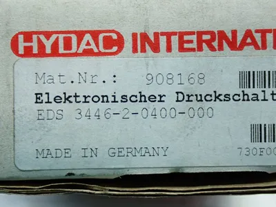 New | in-Stock HYDAC 908168 Pressure Switches Ohio US | HGR 24 #914420