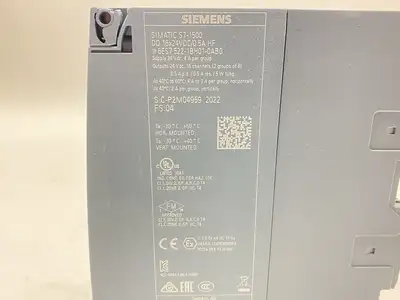 USED SIEMENS SIMATIC S7-1500 DIGITAL OUTPUT MODULE 24VDC