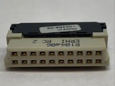 USED PILZ PNOZ MULTI BUS TERMINATOR 20-PIN FEMALE LOT OF 2
