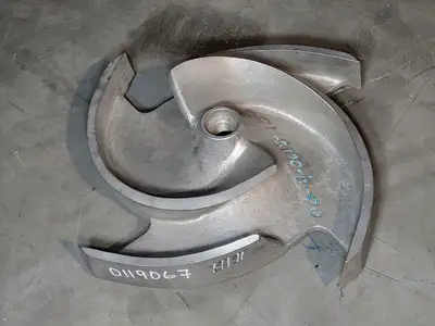 Pump Impeller, 4-Vane, 316SS, A00448