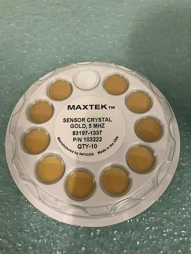 MAXTEK SENSOR CRYSTAL GOLD 5MHZ 103222 10PCS
