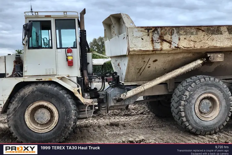 Used 1999 TEREX TA30 HAUL TRUCK Articulated Dump Trucks Idaho US | Proxy Equipment #1378355