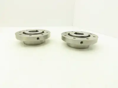 Ameridrives F201.5 EB FB 1-5/8 1-3/4 Gear Coupling Sleeves & Hubs Set w Hardware