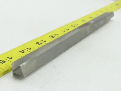 0.600" Straight 4 Flute Square Shank Carbide Drill Bit 118° 8-3/4" OAL