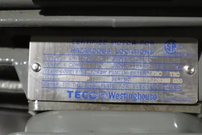 TECO-Westinghouse MAX-PE NP0034 TYPE AEHH8P 182T STOCK HS31