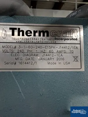 Used Thermcraft Inc. Thermcraft Three-Zone Programmable Furnace Control System Furnaces Michigan US | Federal Equipment Company #1506019