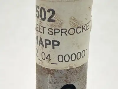New | in-Stock Knapp Shaft With Belt Sprocket Conveyor Parts Michigan US | Maverick Industrial Sales #1395225