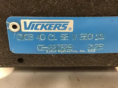 USED VICKERS DG4V32ALMFWB660EN21