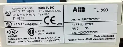USED ABB 3BSC690074R1 + 3BSC690075R1