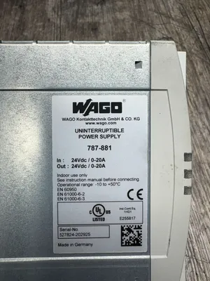 Used Wago 787-881 Misc Electrical & Power Parts South Carolina US | ESS Industrial Equipment Sales #1306274