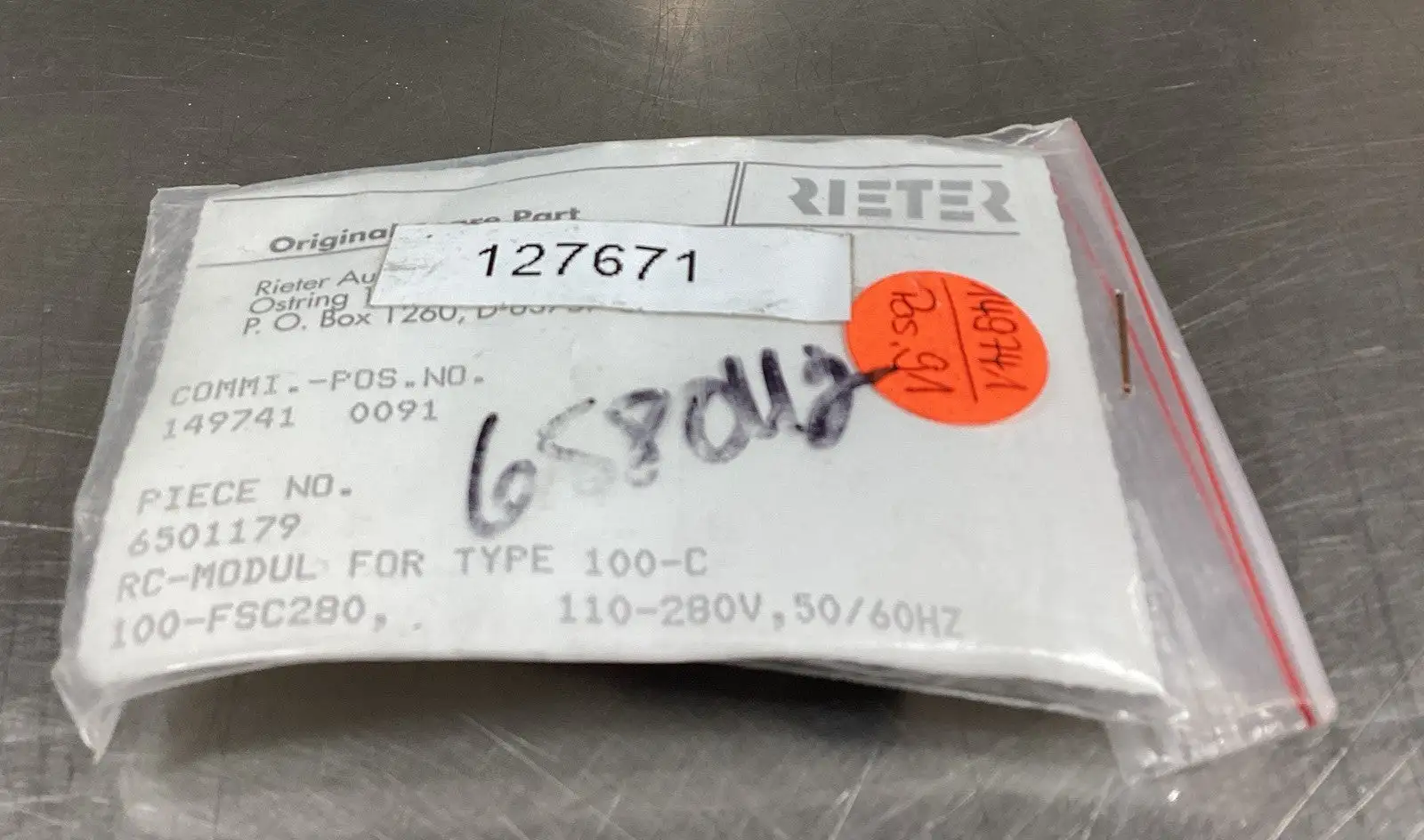 USED Allen-Bradley 100-FSC280 serA