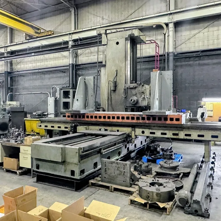 Used 1964 GIDDINGS & LEWIS H6T Horizontal Table Type Boring Mills Ohio US | T.R. Wigglesworth Machinery Co. #1322985