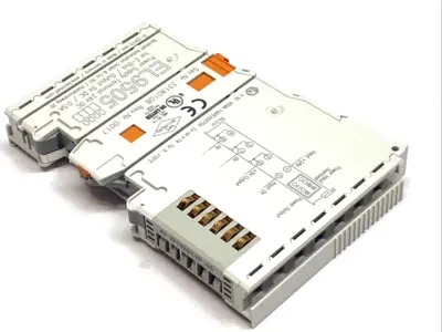 USED BECKHOFF ETHERCAT POWER SUPPLY TERMINAL 24VDC IN 5VDC 0.5A DIN RAIL