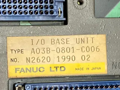Used FANUC A03B-0801-C006 Misc Electrical & Power Parts | Surplus Asset Holdings #1216348