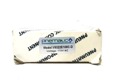 NEW PNEUMATIC COMPONENT V5322E108C-D SOLENOID VALVE V5322E108CD