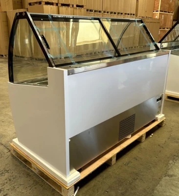 171-0151 13 Pan Self Contained Full Service Gelato Display Cooler