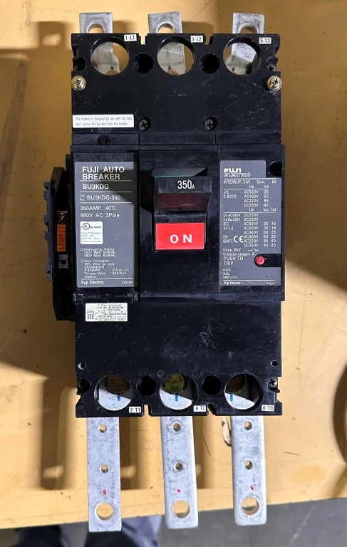 FUJI BU3KDG 350A AUTO CIRCUIT BREAKER