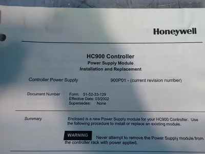 Used HONEYWELL HC900 PLC Power Supplies Ohio US | HGR 24 #1406460