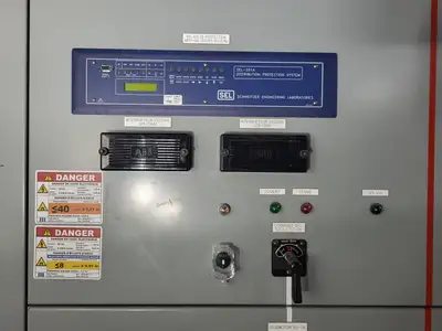 25kV 1200A 3ph Switchgear Unit w/ (2) Power Vac Breaker VB1 27.0-16-0